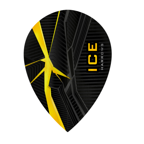 Harrows Harrows ICE Recut Pear Yellow - Dart Flights