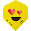 Bull's Bull's Smiley 100 Heart-eyes Std. - Dart Flights