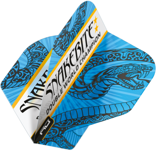Red Dragon Red Dragon Peter Wright Snakebite Double World Champion Blue & White - Dart Flights