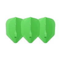 L-Style Champagne EZ L3 Shape Neon Green Flights