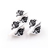 CUESOUL Cuesoul - Tero Flight System AK4 Flower - White Standard - Dart Flights