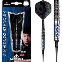 Mission Xiaochen Zong Black & Blue PVD 95% Soft Tip