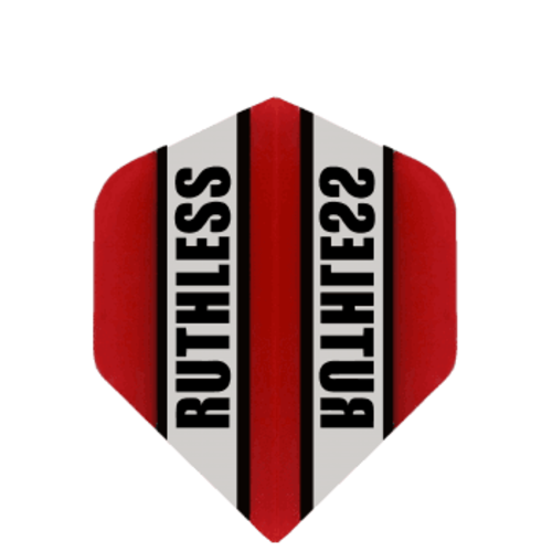 Ruthless Ruthless Transparent Red - Dart Flights