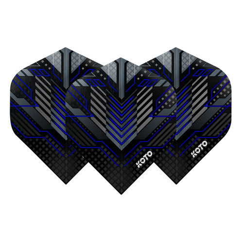 KOTO KOTO ZIZ-Matrix NO2 Dark Blue - Dart Flights