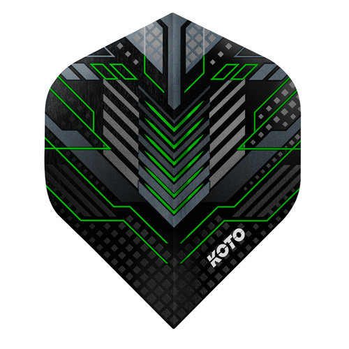 KOTO KOTO ZIZ-Matrix NO2 Green - Dart Flights