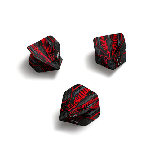 KOTO KOTO ZIZ-Wing NO2 Red - Dart Flights