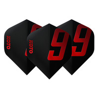 KOTO 9 Edition Metallic NO2 Black & Red Flights