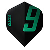 KOTO KOTO 9 Edition Metallic NO2 Black & Jade - Dart Flights