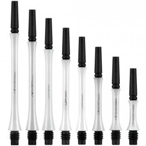 Cosmo Darts Cosmo Darts Fit Carbon Slim - Pearl White - Locked - 4 Pack Skafter