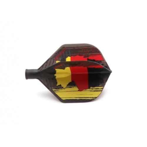 CUESOUL Cuesoul - Tero Flight System AK4 - German Flag Standard - Dart Flights