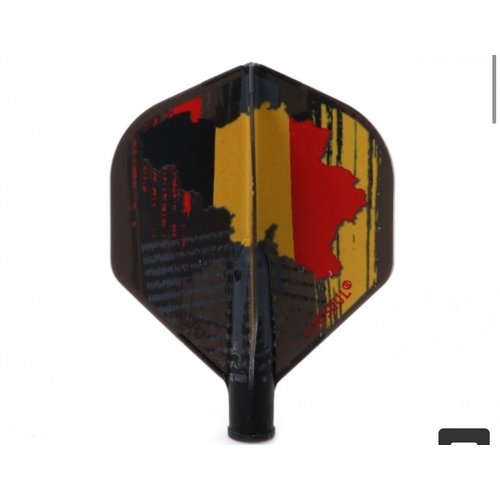 CUESOUL Cuesoul - Tero Flight System AK4 - Belgium Flag Standard - Dart Flights