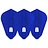 L-Style Champagne L9D Dimple Fantail Blue - Dart Flights
