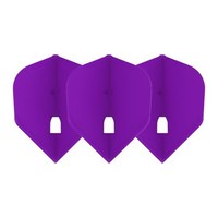 L-Style Champagne L3 Shape Solid Deep Purple Flights