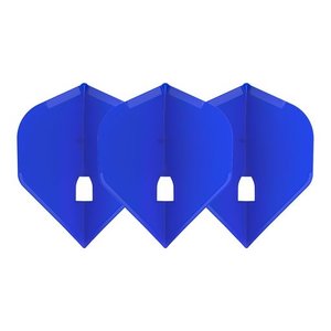 L-Style Champagne Flight L1 Standard Solid Blue - Dart Flights