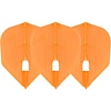 L-Style L-Style Champagne Flight Kami L3 Shape Orange - Dart Flights