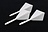 Cuesoul - Tero Flight System AK5 Rost Diamond - White - Dart Flights