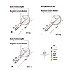 CUESOUL Cuesoul - Tero Flight System AK5 Rost Teardrop - Green - Dart Flights