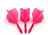 Cuesoul - Tero Flight System AK5 Rost Big Wing - Pink - Dart Flights