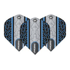 Winmau Prism Alpha Grey & Blue Flights