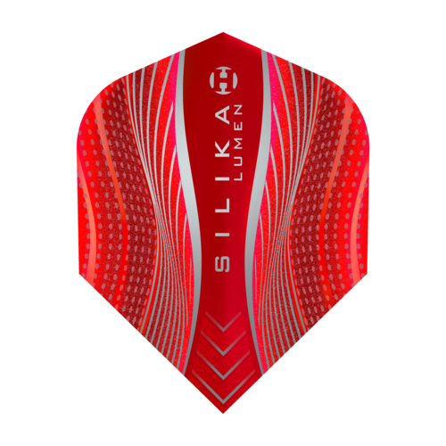 Harrows Harrows Silika Lumen Round NO6 Red Tough Crystalline Coated - Dart Flights