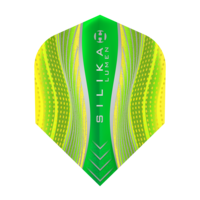 Harrows Silika Lumen Round NO6 Yellow Tough Crystalline Coated Flights