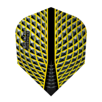 Harrows Silika Round NO6 Yellow Tough Crystalline Coated Flights