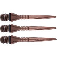 Unicorn Steel Dart Points Volute Converta Rosso 27 mm