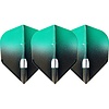 L-Style L-Style Champagne L3 Shape 2-Tone BK×Green - Dart Flights