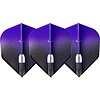 L-Style L-Style Champagne L3 Shape 2-Tone BK×Purple - Dart Flights