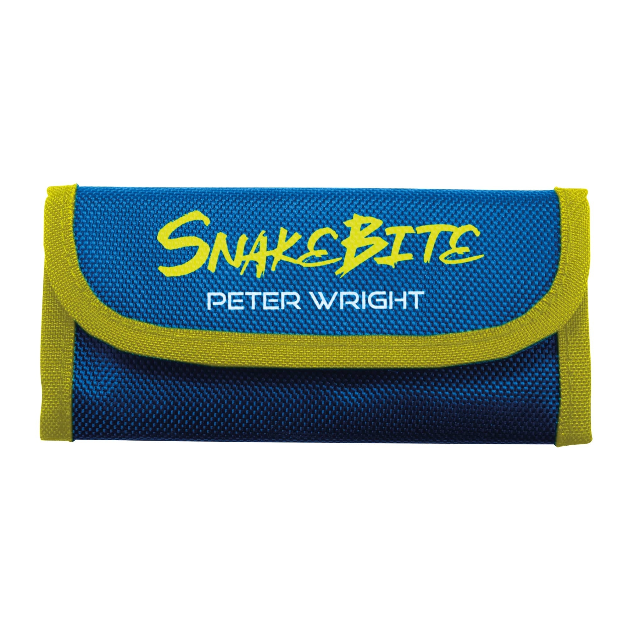Red Dragon Snakebite TriFold Wallet Blue & Yellow
