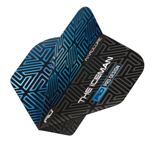 Red Dragon Red Dragon Gerwyn Price Hardcore Premium Blue & Black - Dart Flights