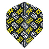 Red Dragon Red Dragon Hardcore XT Yellow and White Red Dragon Logo - Dart Flights