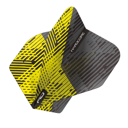 Red Dragon Red Dragon Hardcore Radical Yellow & Black Fleck - Dart Flights