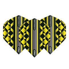 Red Dragon Hardcore Radical Yellow & Black Geometric Flights