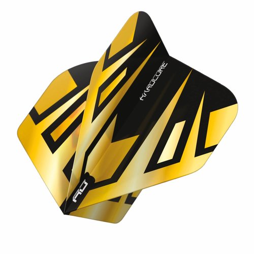 Red Dragon Red Dragon Hardcore Premium Gold & Black Tribal - Dart Flights