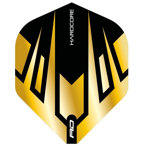 Red Dragon Red Dragon Hardcore Premium Gold & Black Tribal - Dart Flights