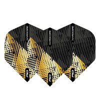 Red Dragon Hardcore Premium Gold & Black Fleck Flights