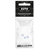 KOTO KOTO Aluminium Flight Lock Rings Blue