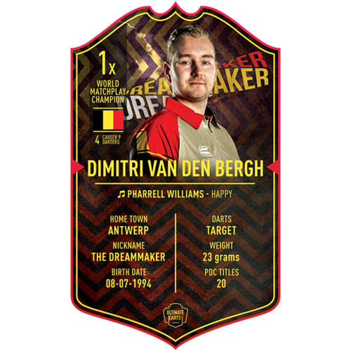 Ultimate Darts Ultimate Darts Card Dimitri van den Bergh