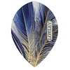 Loxley Loxley Feather Blue & Gold Pear - Dart Flights