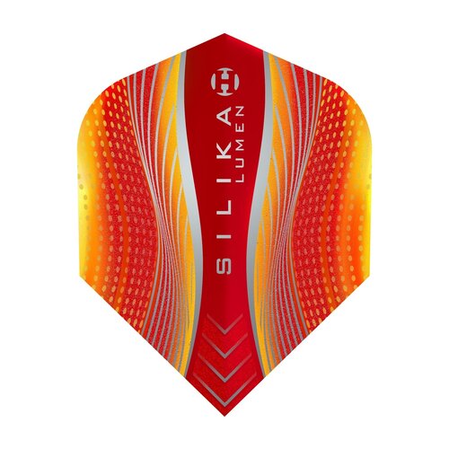 Harrows Harrows Silika Lumen NO6 Yellow & Red Tough Crystalline Coated - Dart Flights