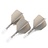 Cuesoul - ROST T19 Integrated Dart Flights - Big Wing - Grey Clear - Dart Flights