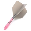 CUESOUL Cuesoul - ROST T19 Integrated Dart Flights - Big Wing - Grey Pink - Dart Flights