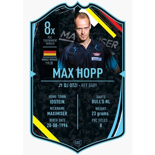 Ultimate Darts Ultimate Darts Card Max Hopp