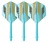 Cuesoul - Tero Flight System AK5 Rost Golden Pattern - Blue Standard - Dart Flights