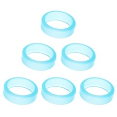 L-Style L Rings - Clear Blue