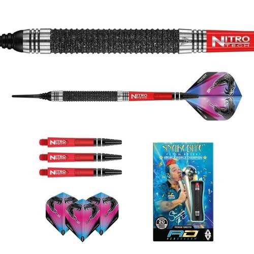 Red Dragon Red Dragon Peter Wright Snakebite Melbourne Masters 90% Soft Tip Dartpile
