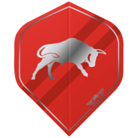 Bull's Retro Std Red Flights