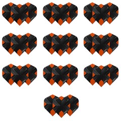 KOTO ZIZ-X NO2 Orange - 10 Sets Flights