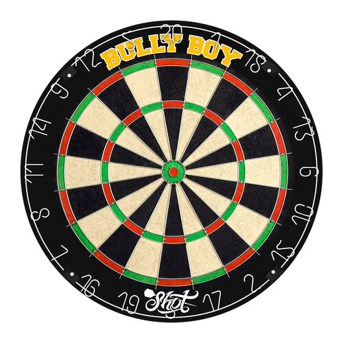 Shot Shot Michael Smith Bully Boy Bristle Dartskive - Professionel